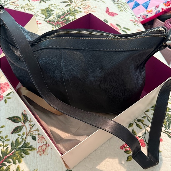 Coach Bleecker Felicia Pebble Black Leather Handbag F0882-F12323 - Picture 1 of 12